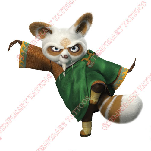 Kung Fu Panda Customize Temporary Tattoos Stickers NO.3359